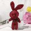 Brinquedos de pelúcia de 22 cm por atacado desejando pingente de coelho brinquedo de pelúcia bichos de coelhos macios acessórios de bolsa de boneca presente de natal presente