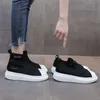 Kadın Platform Ayakkabıları Moda Sneakers Rahat Ayakkabılar Kadın Loafer'lar Klasikleri Stil Bayanlar Slip-On Düz Kadın Paten Ayakkabı Promosyon Y0907