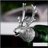 Barware Cuisine, salle à manger maison jardin livraison directe 2021 1 pièces Jagermeister verseur en alliage de zinc cerf wapiti lion tête de taureau bouchon de vin outil de boissons