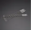 Long Straw Cleaner Cleaning Brushes, Stainless Steel Wire Nylon Pipe Tube Cleaner for Washing Glass Silicone Metal Straws Tea Pot Spout Mini