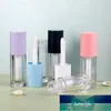30 sztuk 6ml Pusta Lip Gloss Tube DIY Plastikowe Eleganckie Wyczyść Butelkę Cieczy Szminka Pojemnik Okrągły Butelki balsamowe Lipgloss