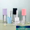 30pcs 6ml Empty Lip Gloss Tube DIY Plastic Elegant Clear Bottle Liquid Lipstick Container Round Lipgloss Balm Bottles