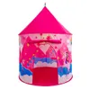2021 Kids Princess yurta Baby Tent Bambini Fantasy Tenda Unicorno Pieghevole Fancy Sleeping Prop Game house