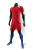 Maglia Calcio Kit Calcio Colore Blu Bianco Nero Rosso 258562240