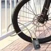 Casques de moto Vélo Verrouillage de sécurité Télécommande sans fil Anti-vol Alarme de vibration Chaîne de code électrique Accès au vélo