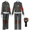 Danganronpa V3: Killing Harmony Koreskiyo Shinguji Cosplay Anime Costume Strój Szkolny Jednolita Peruka 9szt Y0913