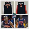 NCAA Custom Au Stitched College Basketball Jersey Chuma Okeke Isaac Okoro Wesley Person Chris Morris Chuck Person Charles Barkley Antoine Mason Tyler Harris