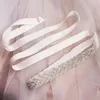 Telai da sposa Molans 2021 Cintura da sposa con strass Abito con diamanti Fascia in cristallo Accessori per cinture da damigella d'onore