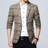 Liseaven Blazers Mężczyźni Kurtki Przyjazd Mężczyzna Blazers Plus Rozmiar 5xl Slim Fit Coat Menss Blazer Jacket Men 211013