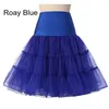 Petticoat Ruffled Crinoline Vintage Bruiloft Bridal voor Jurken Onderkant Rockabilly Tutu