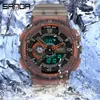 Grande montre Gshock lumineuse transparente montres numériques sport étudiant multi-fonction montres électroniques Zegarek Damski268I