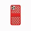 Designer Telefonfodral för iPhone 12 Pro Max 11 XS XR Mutil Color Hollowed Design Mobiltelefonfodral med Good Heat Dissipation47165278867216