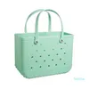 2022-Bogg Bag Silicone Beach Custom Tote Fashion Eva Plastic Beach Borse Donna Estate