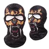 Sommar 3d tecknad keps hund djur huvud kyla hattar utomhus sport cykel cykling motorcykel masker skidhuvud hatt slöja balaclava uv skyddande full ansiktsmask