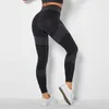 Wysoka talia bezszwowe legginsy dla kobiet trening siłownia legging push up super rozciągliwy fitness legginsy jogging spodnie 210928