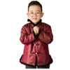 Pile Ragazzi Costume tradizionale cinese Cappotto Abbigliamento Bambini Giacca trapuntata Vestito per bambini Boy039s Capispalla Tang Suit Top Hanfu5257300