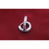 Lekani 925 Sterling Silver Sprankelende Single Row Zirconia Stud Earring voor Dames Brincos Oorbellen Pendientes Prata S-E14