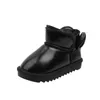 Boots Boys Girls' Winter 2021 Children Shoes Padded Ankle Sneakers Kids' Fashion Ears Plush Waterproof