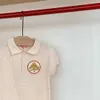 combinaison de barboteuse tricotée pour enfants d'été bebe 210713