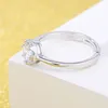 Diamond Crown Rings Open Adjustable Silver Women Bride Engagement Wed ring Bands Fashion Jewelry Will and Sandy