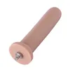 Anal toys Hismith sex Products 1.57" silicone Dildo massager plug for KlicLok machine Flesh p toy adult anal 1125