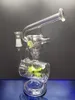 Recycler tornado percolator glazen bong wax pijp bongs waterleidingen olie dab rigs glazen recycler met bowl cheechs_hop