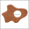 Other Garden Home & Gardendifferent Shape Wooden Teether Heart Giraffe Cloud Finger Bear Fish Design Nature Nursing Baby Teething Toy Wood C