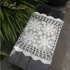 Square Handmade Crochet Tablecloth Multicolor Runners Home Decoration Retro Coffee Table Cover Tea Desk Mat 40-120cm 210626