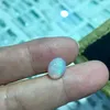 7mm*9mm Natural White Opal Loose Gemstone for Jewelry Shop 100% Real Opal with Red Brilliance H1015