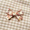 3 pcs Beutiful Hair Clip Hand Made Kids Girls Clips Bow tie 210619