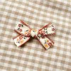 3 Sztuk Beutiful Hair Clip Hand Made Kids Girls Clips Bow Tie 210619