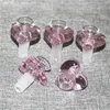 20pcs heart shape 14mm 18mm Glass Bowls Male joint hookah Glass Bowl Piece For Bong Oil Rig Water Pipe Ash Catchers