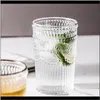 Küche, Esszimmer, Bar, Zuhause, Gartencxd-Retro-Glas, Wassertasse, Kaffee, Wein, Milch, Whisky, Teebecher, Saft, Trinkgeschirr, Tassen, wiederverwendbare Gläser, Drop-Delivery