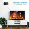 Flat DH 1080P Indoor Digital TV Antenna Signal Receiver Amplifier Radius Surf Antena HDTV Antennas Aerial Mini Accessory