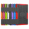 Hybrydowy Kickstand Wplatanie Wytrzymałe Heavy Duty TPU + PC Pokrycie Case dla Lenovo Tab P11 Pro Tab P11 20 sztuk / partia