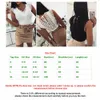 Back V Sexy Lace-up Dames Zomer Tank Tops Kant Vest Mode Camisole Sleevelcasual T-shirt X0507