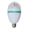 効果1-10ピースディスコボールライトDJ E27 3W 6W 85-265V自動回転段階の照明効果RGB電球ランプ