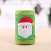 Kreative Weihnachtsdekorationen, gebürsteter Stoff, Getränkeflaschenabdeckung, Weinflaschenabdeckungen, Cola-Soda-Schutzhülle w-01129