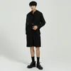 IEFB Men's Clothing Loose Overalls Spring Summer Fashion Korean Solid Color Short Sleeve Jumpsuit 9Y5851 210524