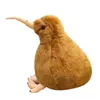 Whalesale 20cm 30cm 50cm Simulation Animal Kiwi Bird Plush Toy Soft Stuffed Cartoon Lifelike Birds Doll Kids Toys Home Deco for Children Birthday Gifts LS250