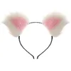 Sex Toys 40cm Full White Tail Two-Tone Sexy Plush Hairpin Clip Ears Role Play Makeup Metal Butt Plug Expansion 2022