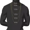 Pendant Necklaces 2022 Men Women Hip Hop Cross Necklace With 4mm Zircon Tennis Chain Iced Out Bling HipHop Jewelry Gift A2797667