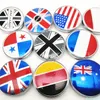 4 pièces 60mm drapeau National enjoliveurs de roue voiture style jantes moyeu couvercle capuchon emblème 56mm décalcomanie Badge autocollants Auto accessoires 7169943