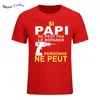 Si Papi Ne Peut Pas Le Rarer PersoneプリントTシャツ男性半袖O CKクールデザインTシャツ夏の目新しさ210629