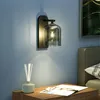 Настенная лампа Современное 110 В Стекло Простое Ретро Украшение гостиной Ресторан Роскошный фон Дизайнер Спальня Кровать кроватью