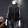 남성 자켓 가을 겨울 패션 남자 폭포 자켓 잘 생긴 무광택 스웨이드 수 놓은 코트 겉옷 outerwear Jaqueta Masculina 210527