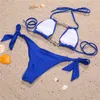 Women Bikinis Set Sexy Hollow Out Swimsuit Diamond Swimwear Bandage Bathing Suit Ladies Swim Wear Summer Beachwear Womens Biquini 050713