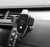 10W Wireless Car Charger Mount Grawity Air Vent Phone Holder Szybka Podkładka do ładowania dla iPhone XR XS X Samsung S9 S10 Huawei Mate20