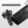 T20 Kit voiture Bluetooth Kit mains libres Transmetteur FM Lecteur de musique MP3 5V 3.4A Chargeur USB Prise en charge du disque Micro SD U avec emballage