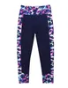 Sommar toddler barn tjejer gymnastik danskläder kläder digitala tryck ärmlös tracksuits mesh tankar gröda topp byxor sport set x0902